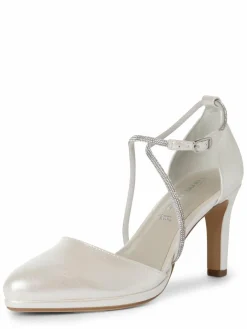 Tamaris Pumps<Damen Pumps silber uni