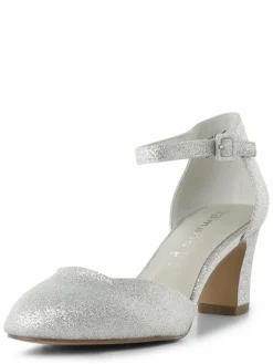 Tamaris Pumps<Damen Pumps silber uni