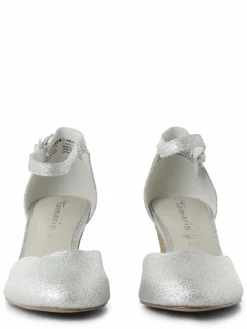 Tamaris Pumps<Damen Pumps silber uni