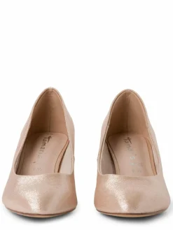 Tamaris Pumps<Damen Pumps nude silber uni