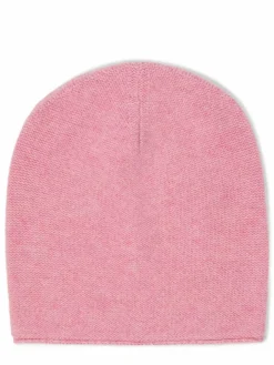 Marie Lund Mützen & Hüte<Damen Pure Cashmere Mütze pink meliert