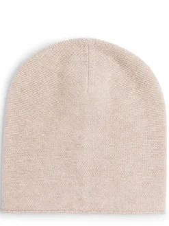 Marie Lund Mützen & Hüte<Damen Pure Cashmere Mütze sand uni
