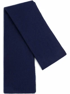 Marie Lund Schals & Tücher<Damen Pure Cashmere Schal marine uni