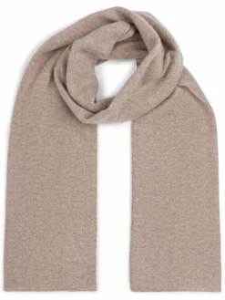Marie Lund Schals & Tücher<Damen Pure Cashmere Schal taupe meliert