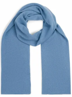 Marie Lund Schals & Tücher<Damen Pure Cashmere Schal denim meliert