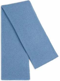 Marie Lund Schals & Tücher<Damen Pure Cashmere Schal denim meliert