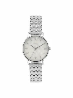 NOELANI Uhren<Damen Quarzuhr silber uni