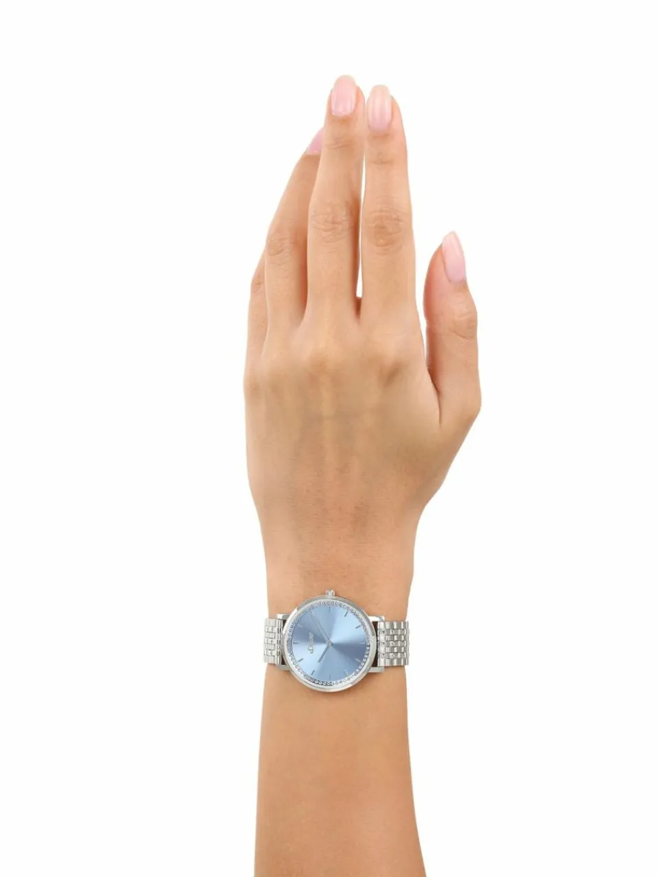 s.Oliver Uhren<Damen Quarzuhr blau uni