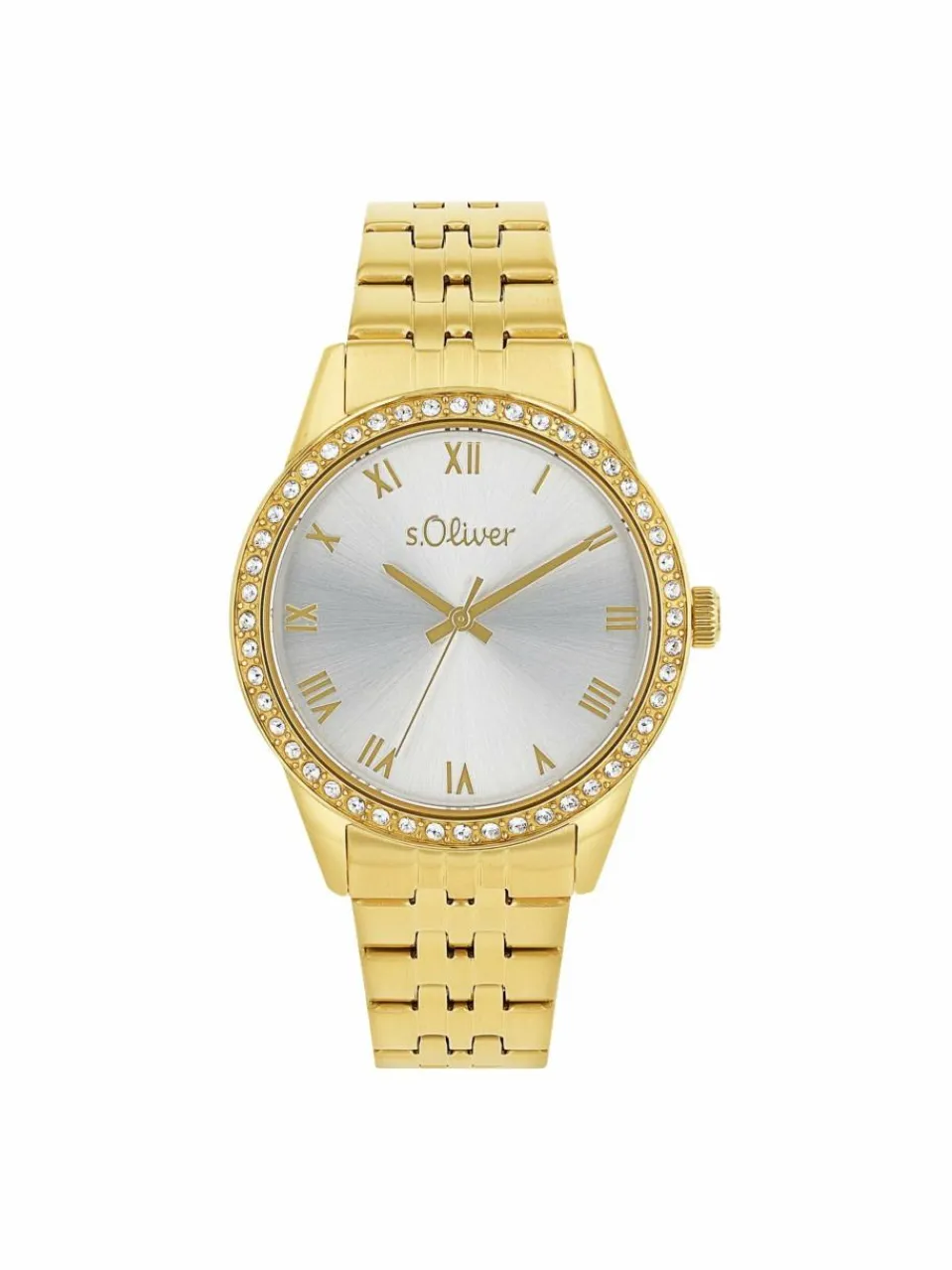 s.Oliver Uhren<Damen Quarzuhr gold uni
