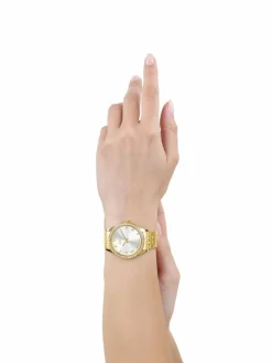 s.Oliver Uhren<Damen Quarzuhr gold uni