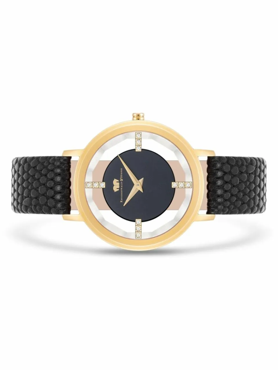 Rhodenwald & Söhne Uhren<Damen Quarzuhr - Lucrezia gold uni