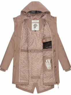Navahoo Jacken & Westen<Damen Regenjacke - Tropical Storm OO taupe uni