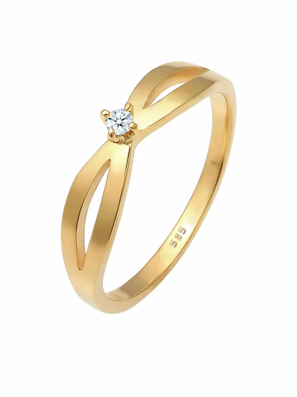 Elli Diamonds Schmuck<Damen Ring gold uni