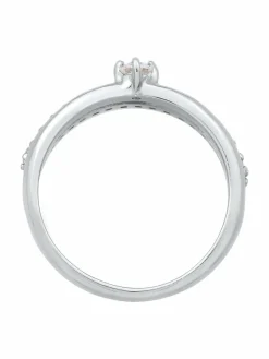 Elli Schmuck<Damen Ring silber uni