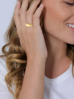 Elli Schmuck<Damen Ring gold uni