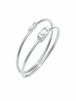 Elli Schmuck<Damen Ring silber uni