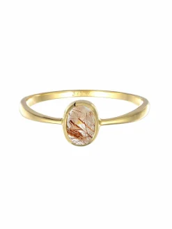 Elli PREMIUM Schmuck<Damen Ring gold uni