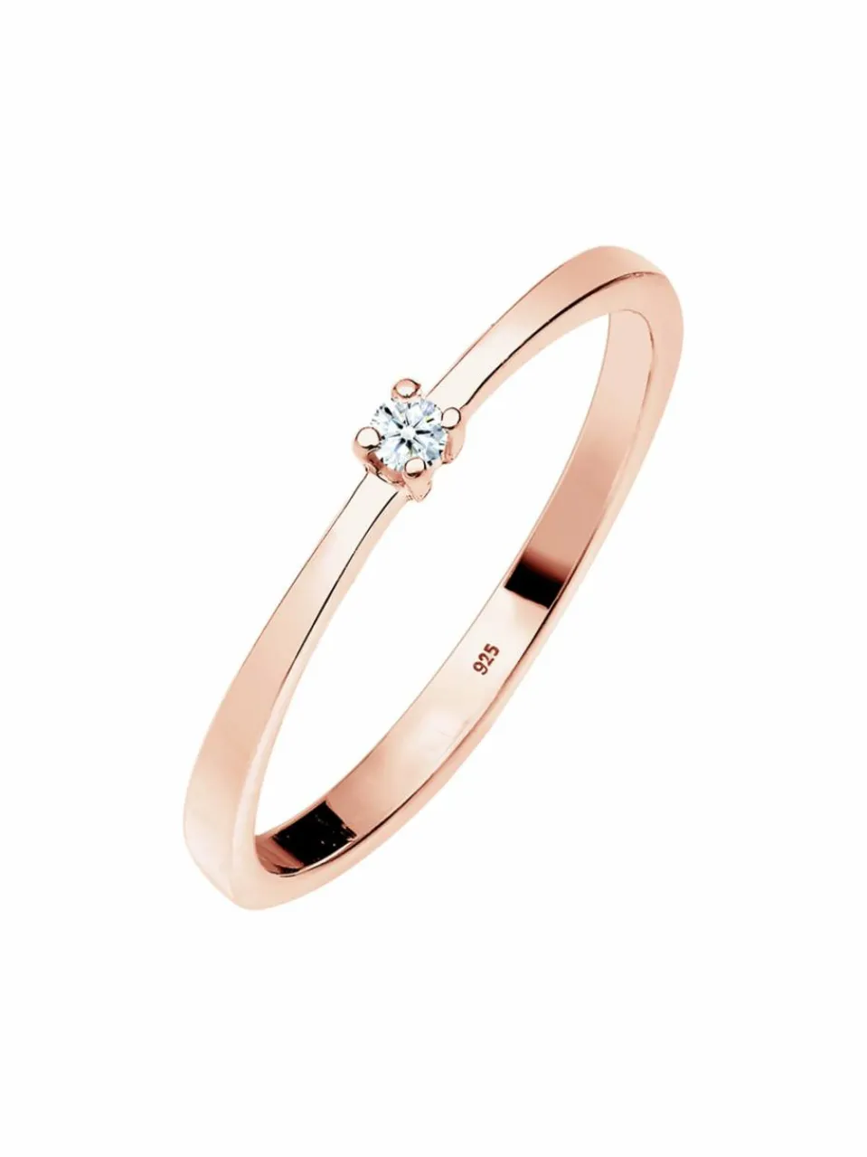 Elli Diamonds Schmuck<Damen Ring roségold uni