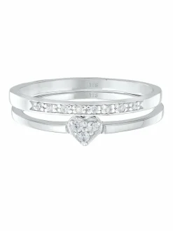 Elli Schmuck<Damen Ring silber uni