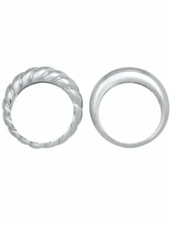 Elli PREMIUM Schmuck<Damen Ring silber uni