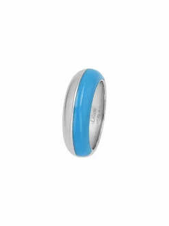 s.Oliver Schmuck<Damen Ring blau uni