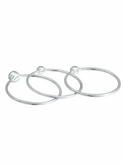 Elli Schmuck<Damen Ring blau uni