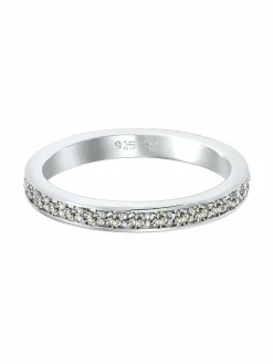 Elli Schmuck<Damen Ring grau uni