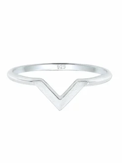Elli Schmuck<Damen Ring silber uni