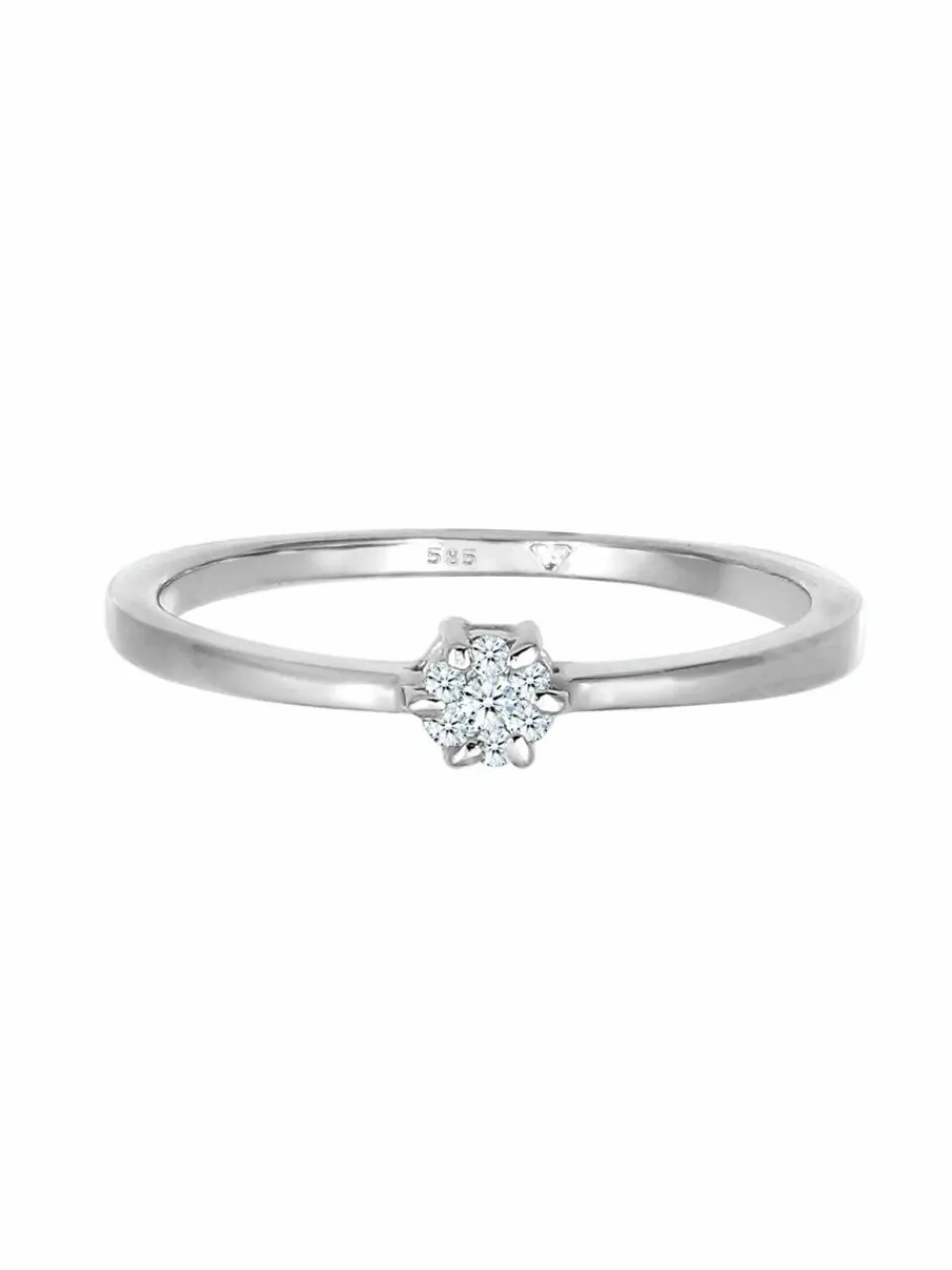 Elli Diamonds Schmuck<Damen Ring silber uni