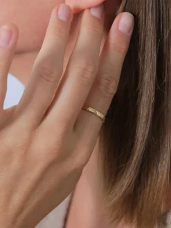 Elli Schmuck<Damen Ring gold uni