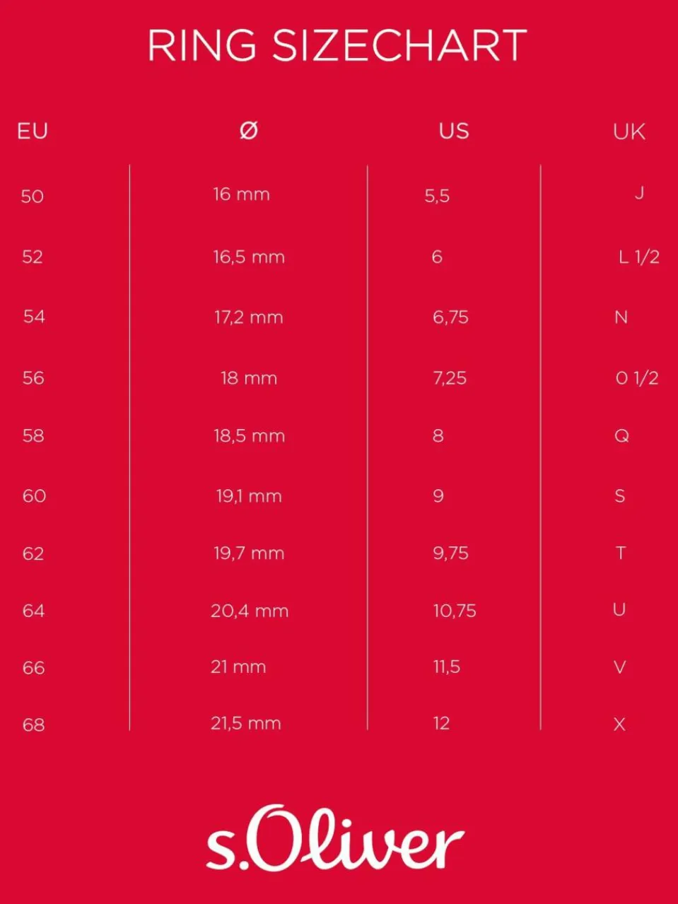 Damen s.Oliver Schmuck>Damen Ring