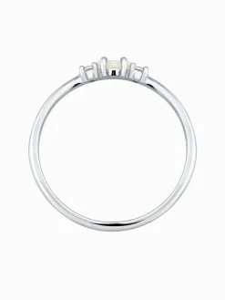 Elli Schmuck<Damen Ring silber uni