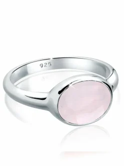 Elli Schmuck<Damen Ring rosa uni