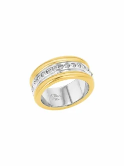 s.Oliver Schmuck<Damen Ring gold uni