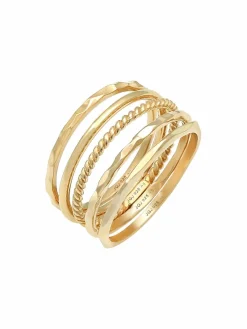 Elli Schmuck<Damen Ring gold uni