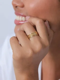 Elli Schmuck<Damen Ring gold uni