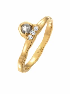 Elli PREMIUM Schmuck<Damen Ring gold uni