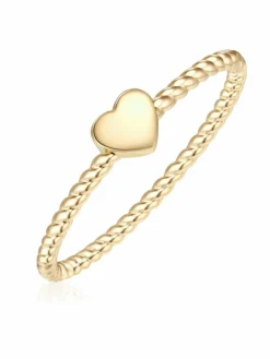 Glanzstücke München Schmuck<Damen Ring - Herz gold uni