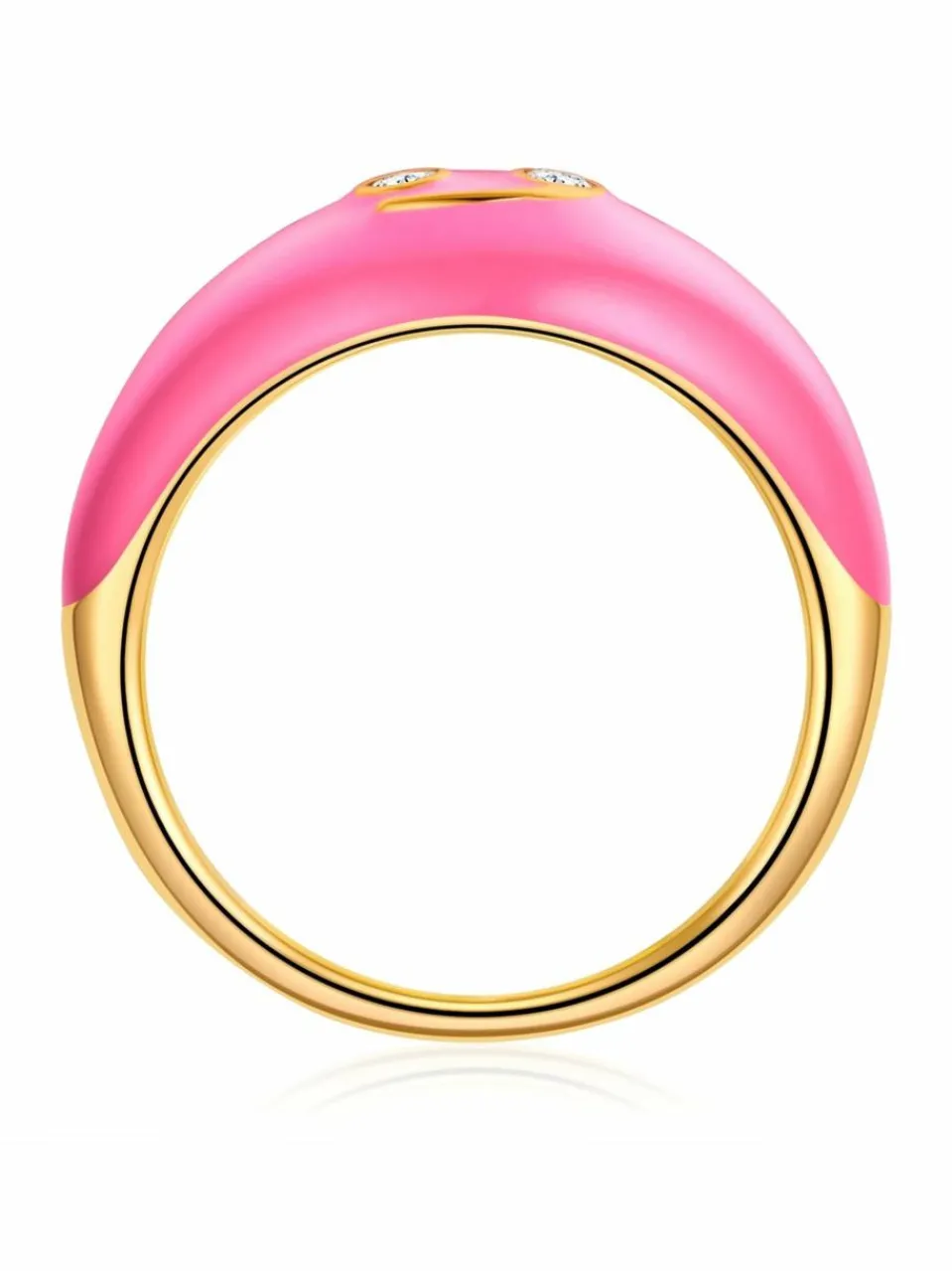 Glanzstücke München Schmuck<Damen Ring - Sternzeichen Krebs gold uni
