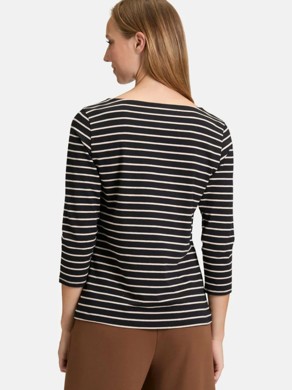 Betty Barclay Shirts & Tops<Damen Ringelshirt schwarz mehrfarbig gestreift