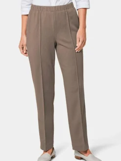 Damen Goldner Hosen>Damen Rippenhose - Trageangenehme Rippenhose