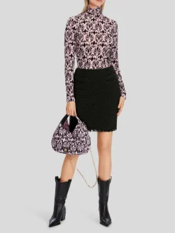 Marc Cain Röcke<Damen Rock schwarz uni