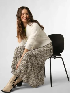 JOOP! Röcke<Damen Rock oliv mehrfarbig gemustert