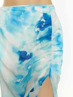 IZIA Röcke<Damen Rock blau uni