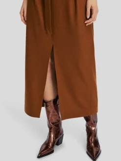 Marc Cain Röcke<Damen Rock braun uni