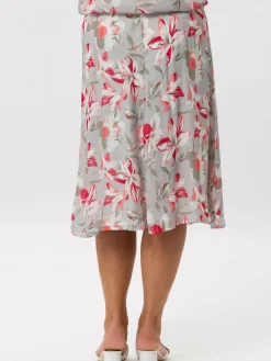 Frank Walder Röcke<Damen Rock mehrfarbig gemustert