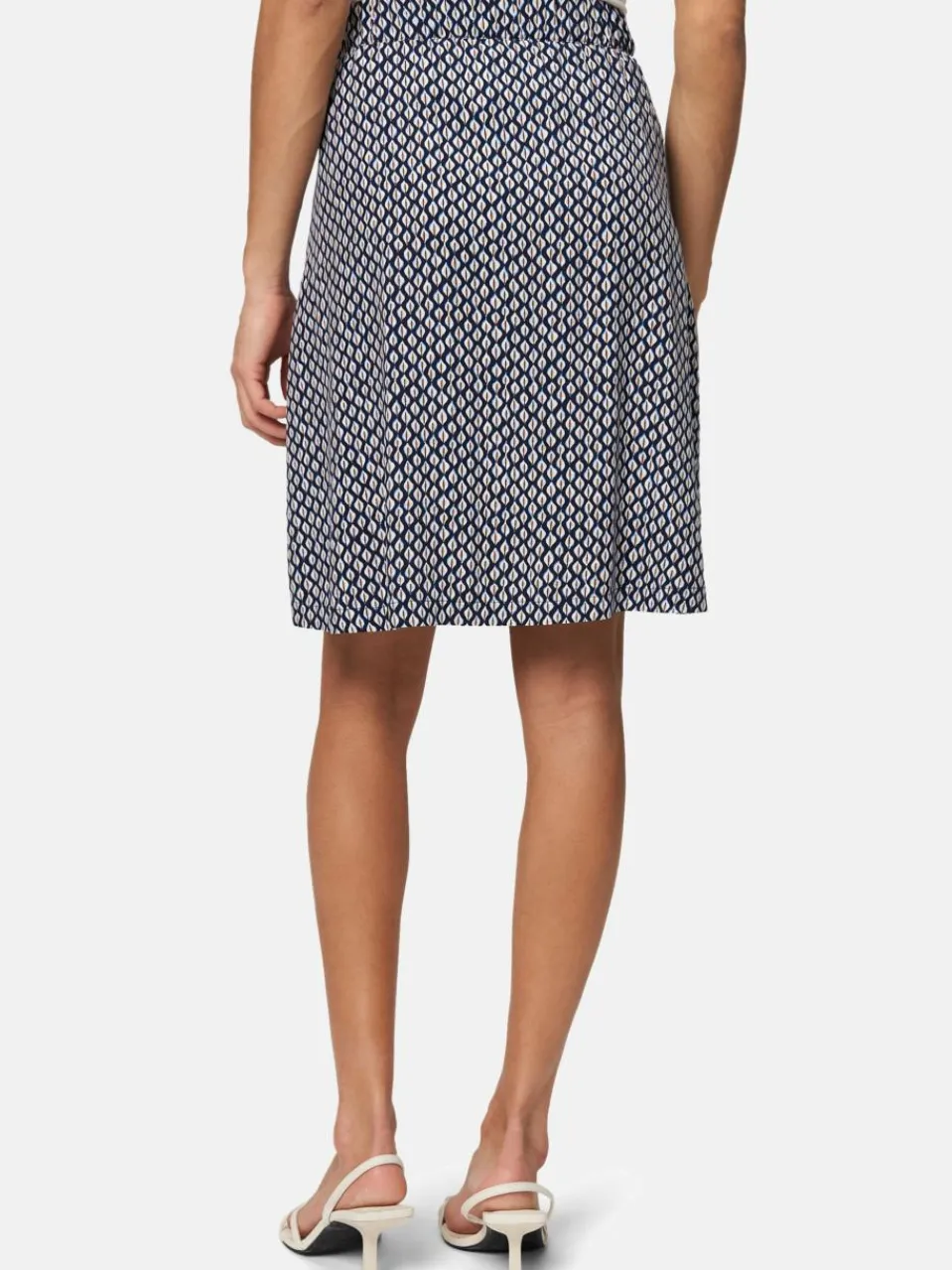 zero Röcke<Damen Rock blau gemustert