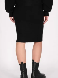 Dreimaster Röcke<Damen Rock schwarz uni