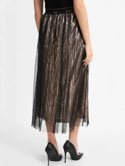 Liu Jo Collection Röcke<Damen Rock roségold schwarz gemustert