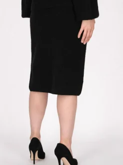 Dreimaster Röcke<Damen Rock schwarz uni